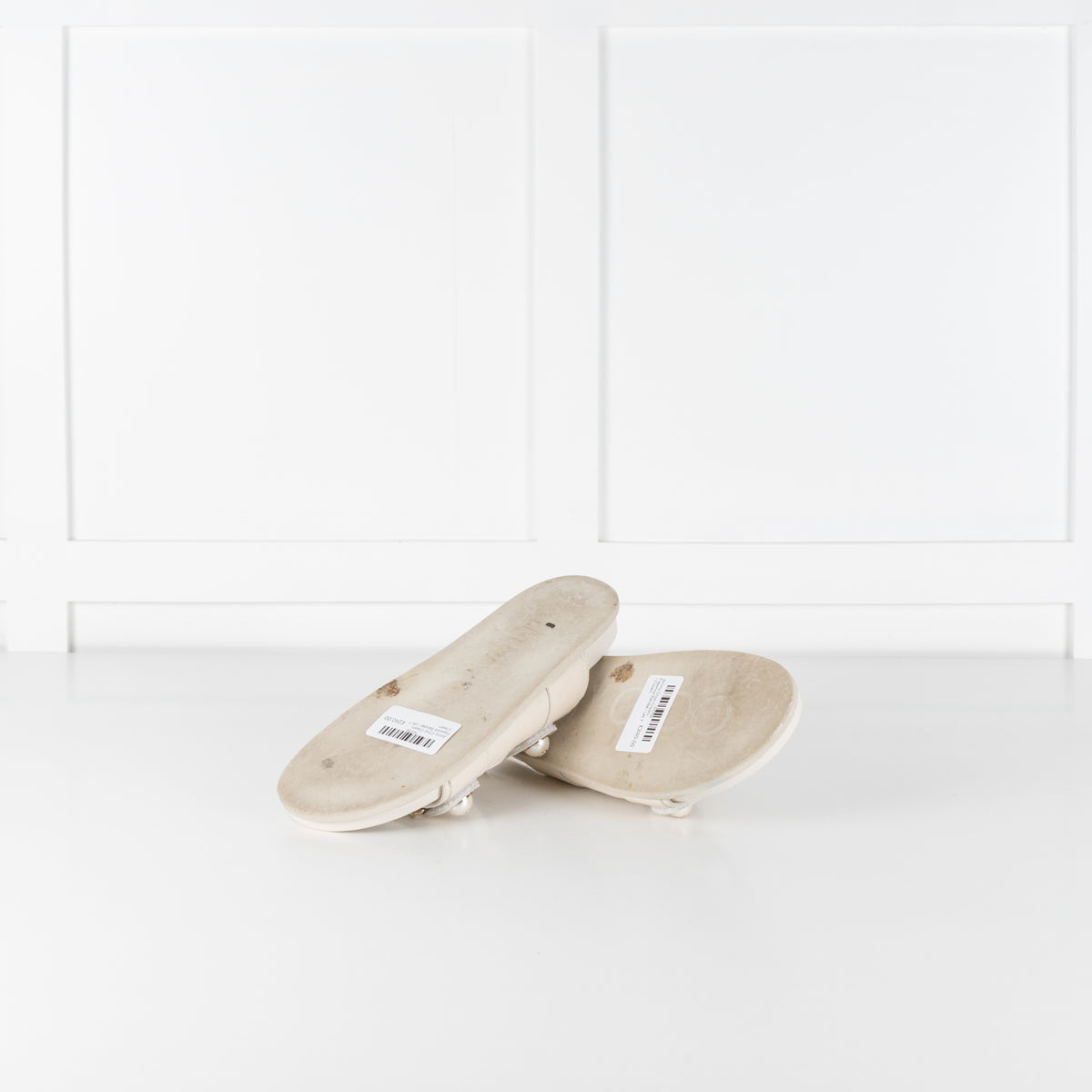 Jimmy Choo Cream Fayence Sandal