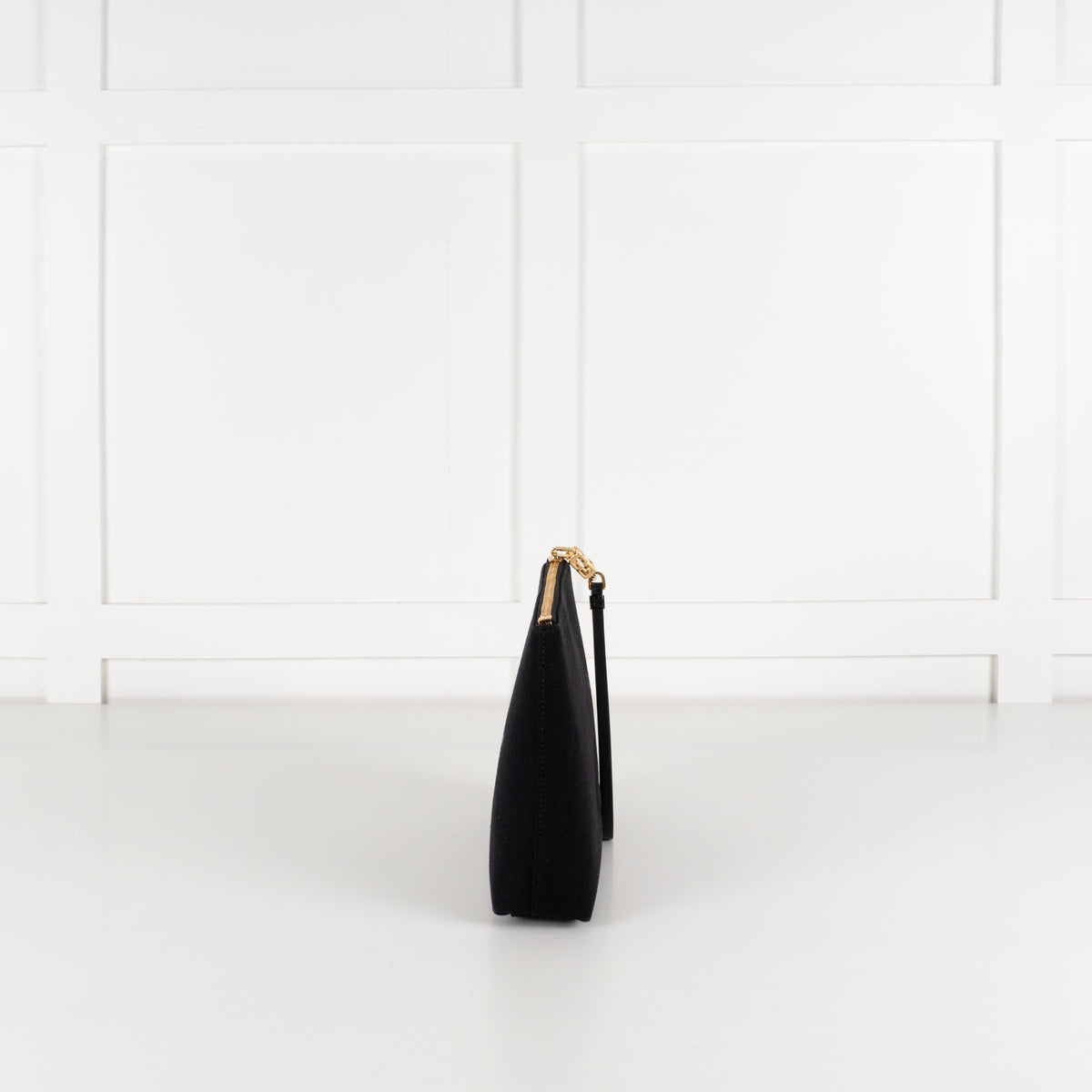 Givenchy Black Cotton Travel Pouch With Logo
