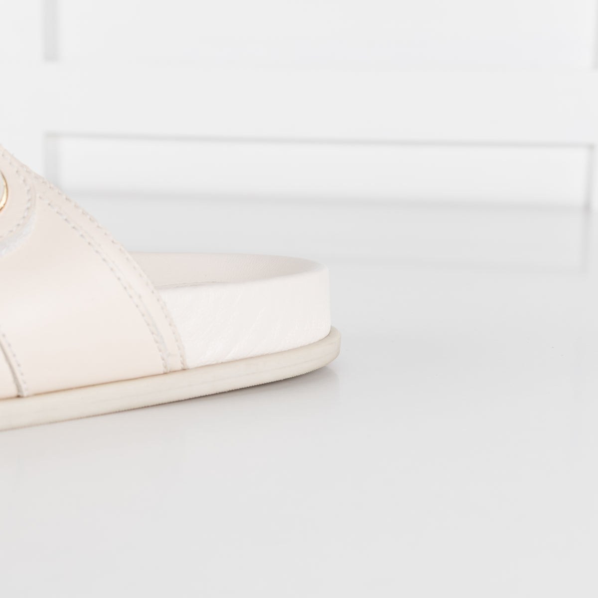 Jimmy Choo Cream Fayence Sandal