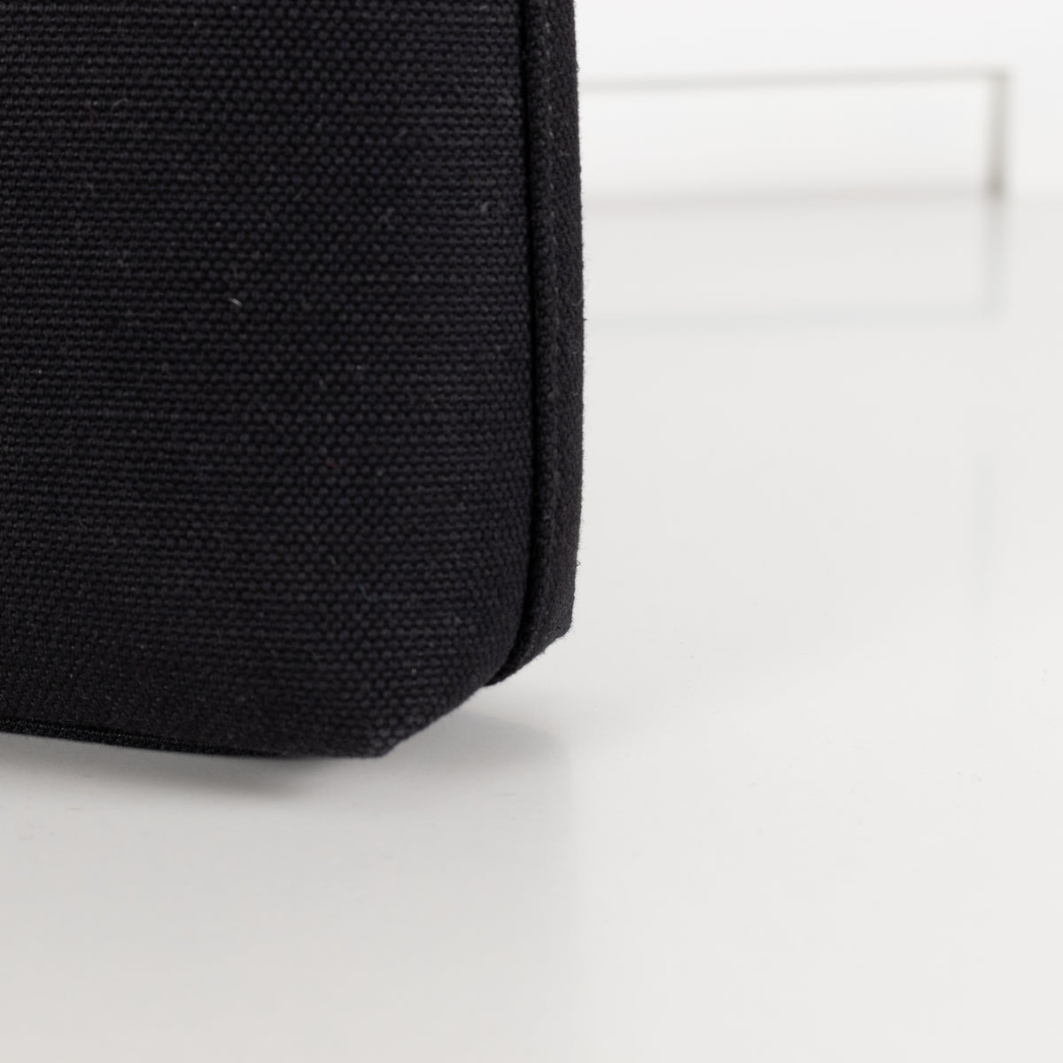 Givenchy Black Cotton Travel Pouch With Logo