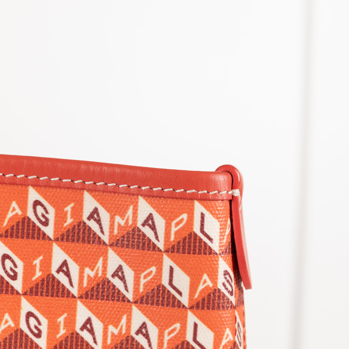 Anya Hindmarch Orange 'I Am A Plastic Bag' Tote