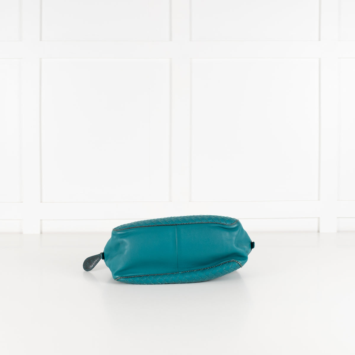 Bottega Veneta Turqouise Intrecciato Shoulder Bag