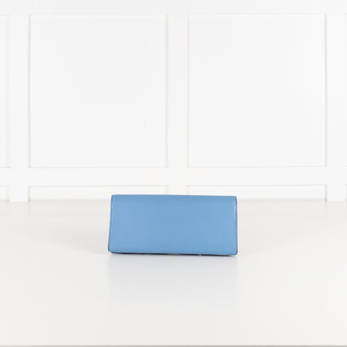 Tory Burch Blue Serif Clutch Bag