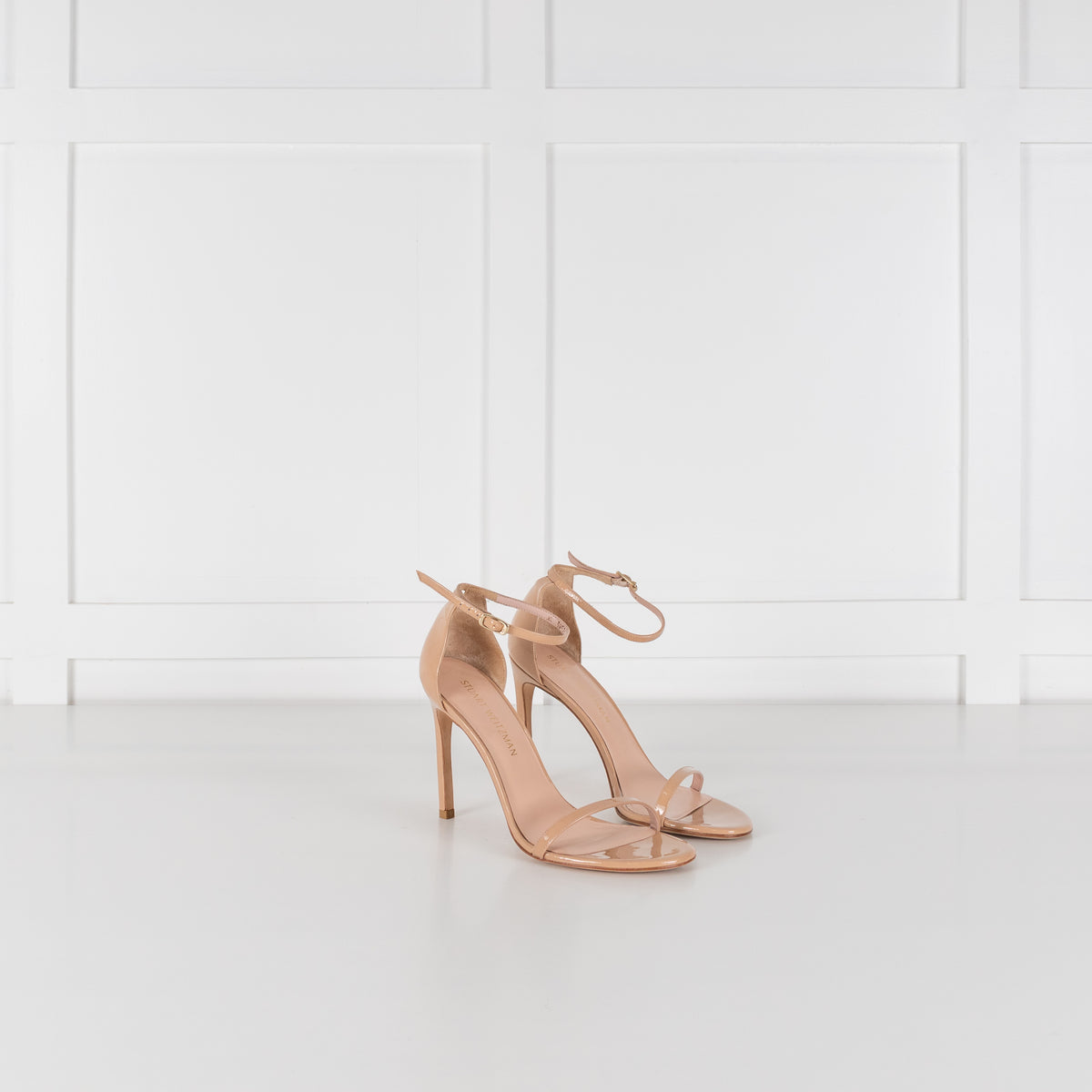 Stuart Weitzman Nude Heeled Sandals