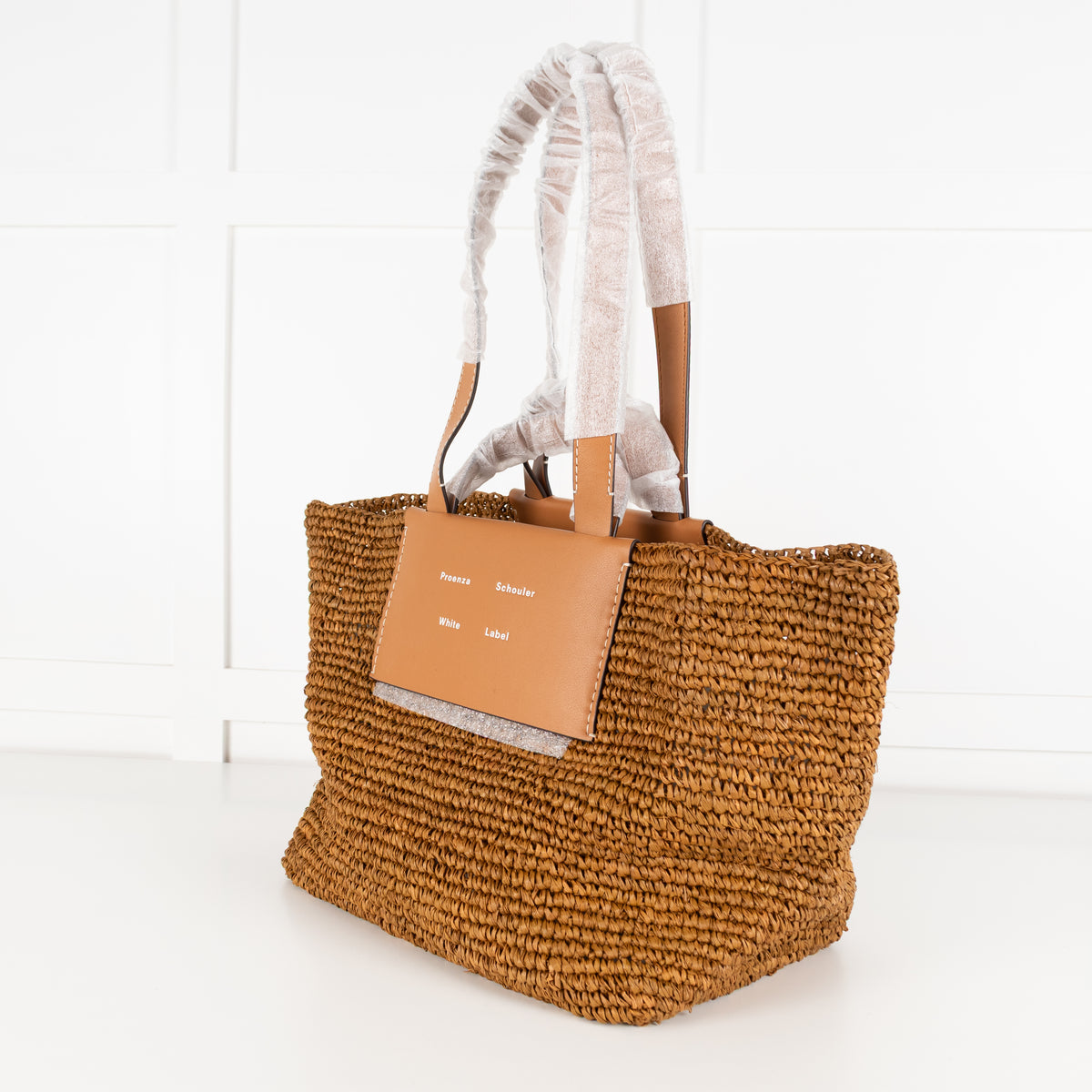 Proenza Schouler White Label Large Morris Raffia Tote Bag
