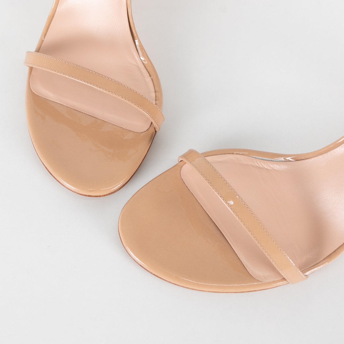 Stuart Weitzman Nude Heeled Sandals