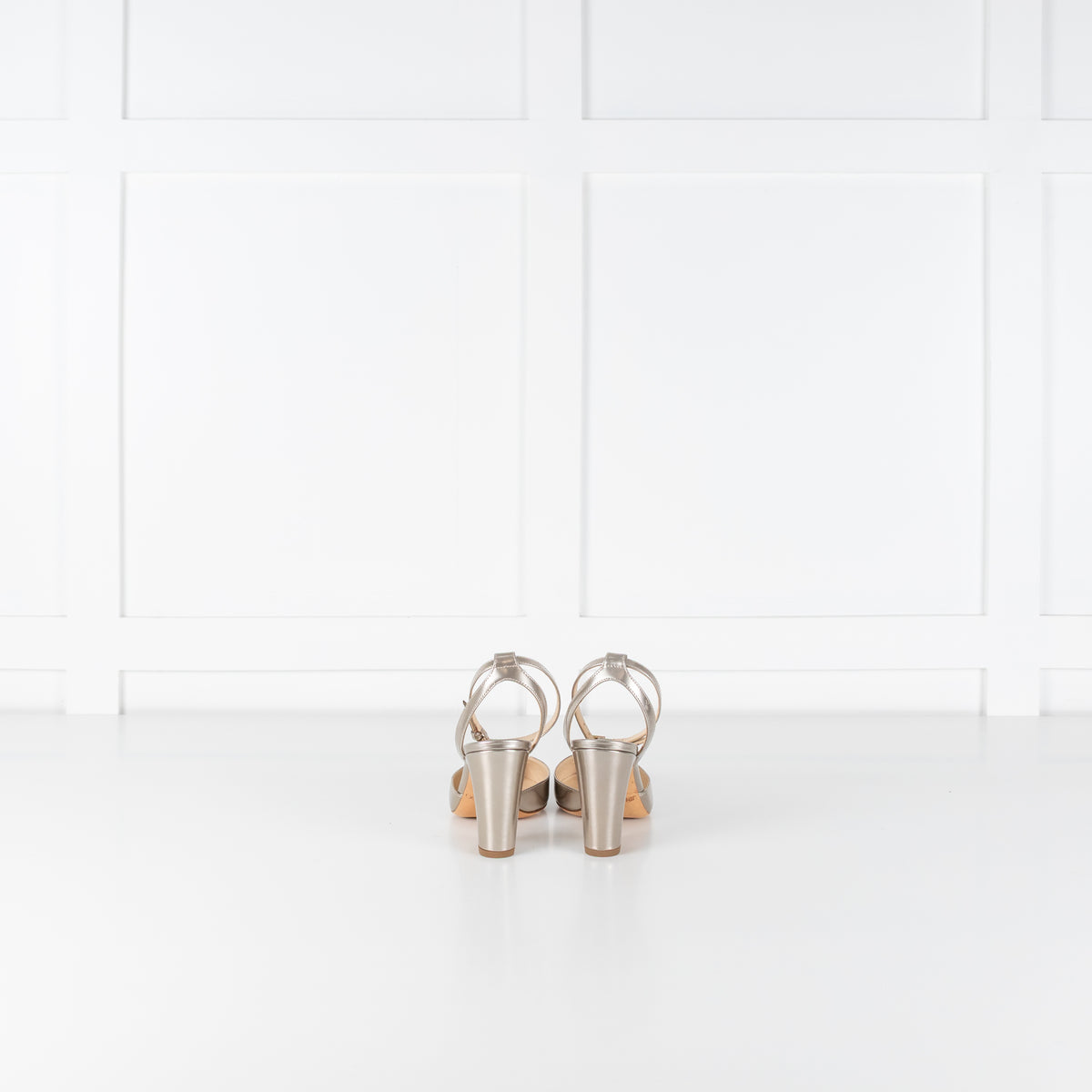 Jimmy Choo Gold Patent Micky 85 Heels