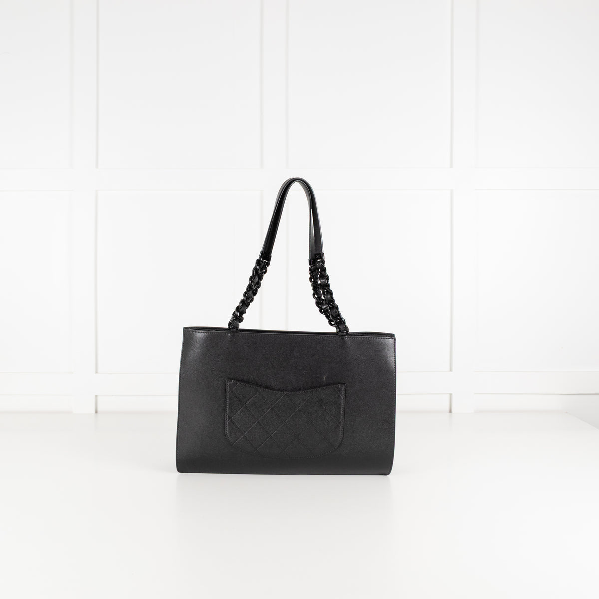 Chanel So Black My Everything Caviar Tote Bag