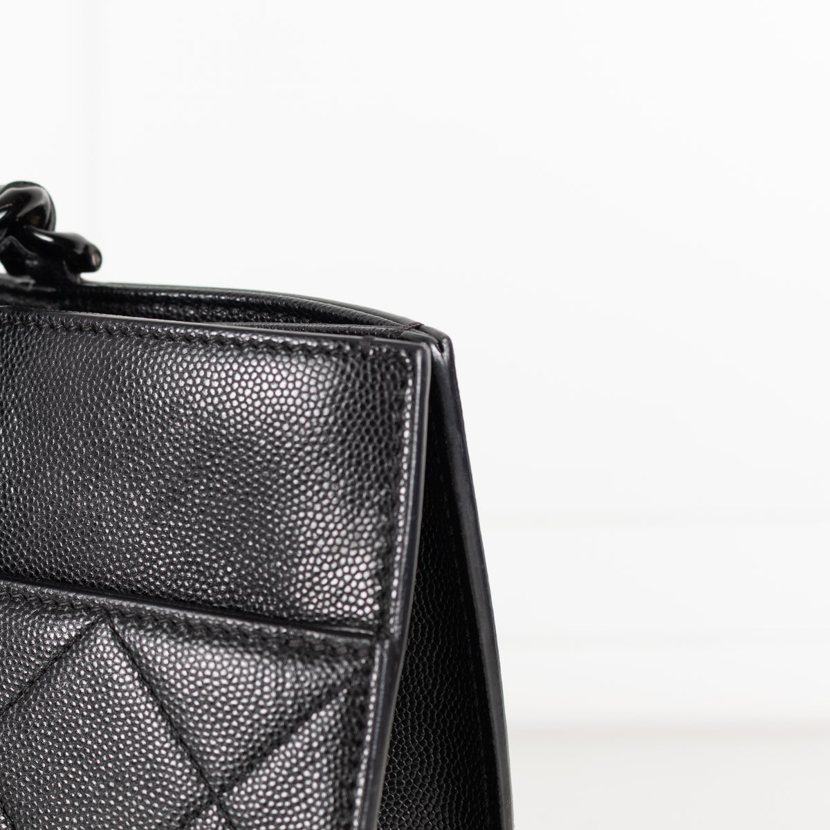 Chanel So Black My Everything Caviar Tote Bag