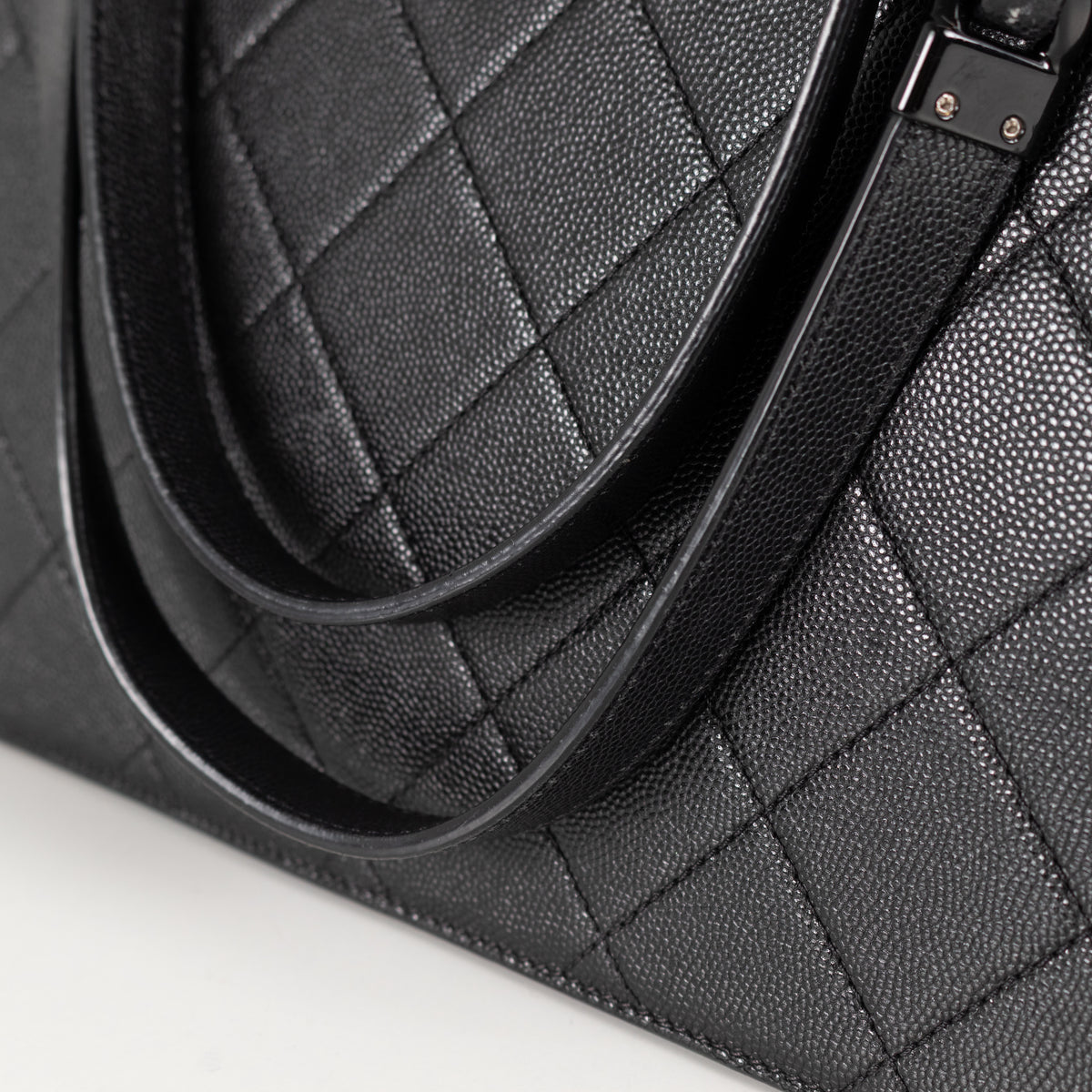 Chanel So Black My Everything Caviar Tote Bag