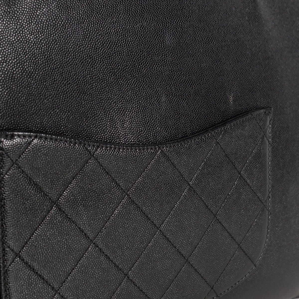 Chanel So Black My Everything Caviar Tote Bag