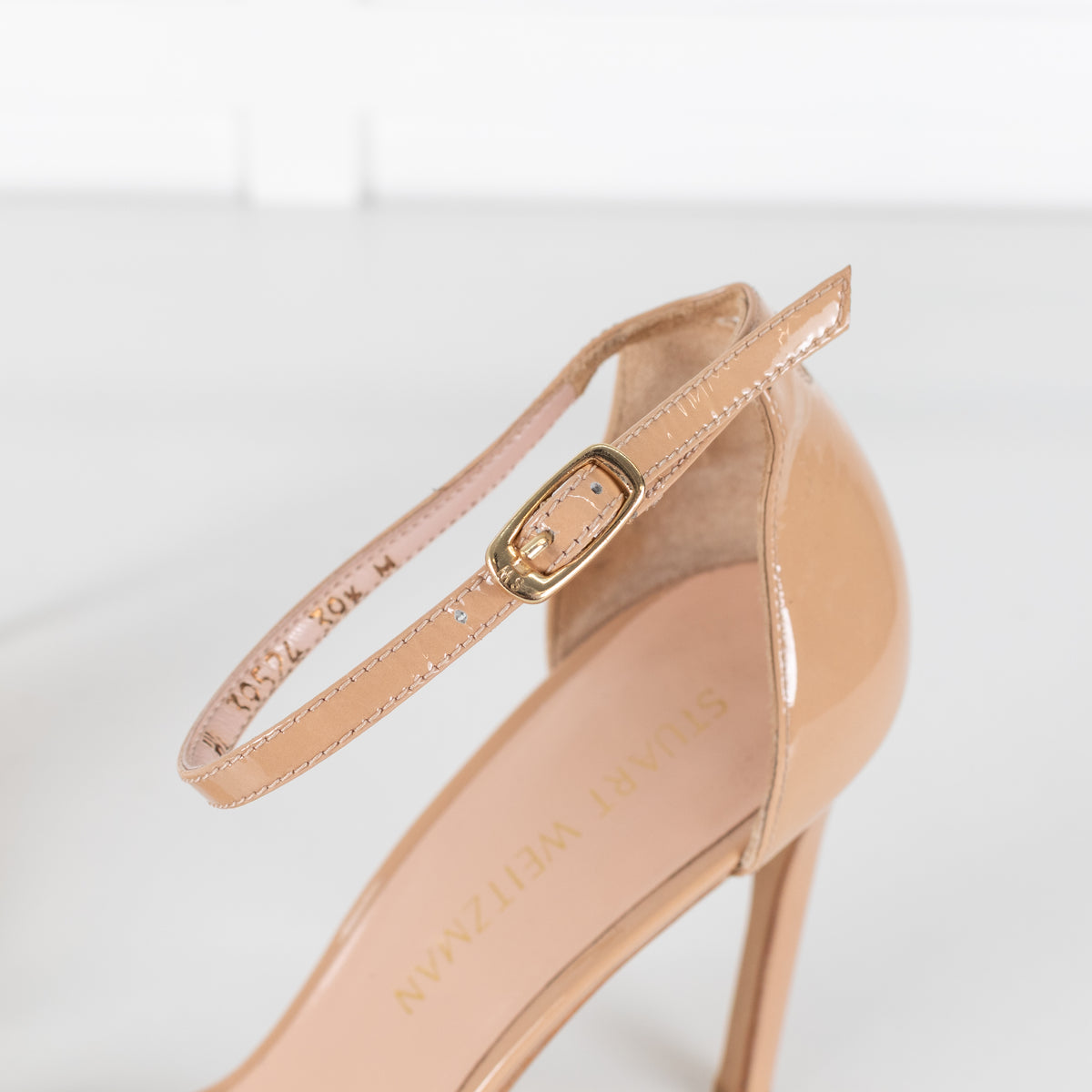 Stuart Weitzman Nude Heeled Sandals