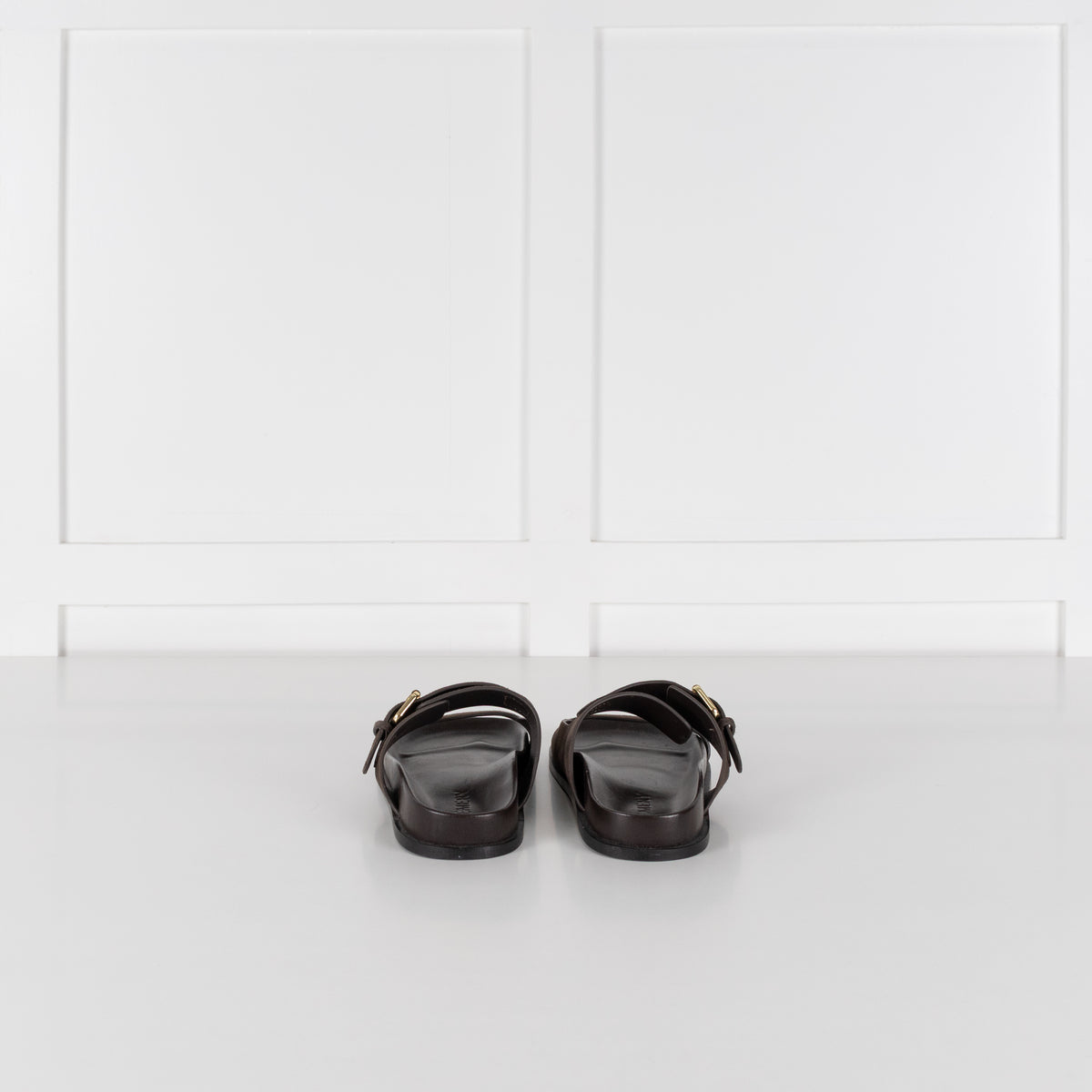 A.Emery Dark Brown Sandals