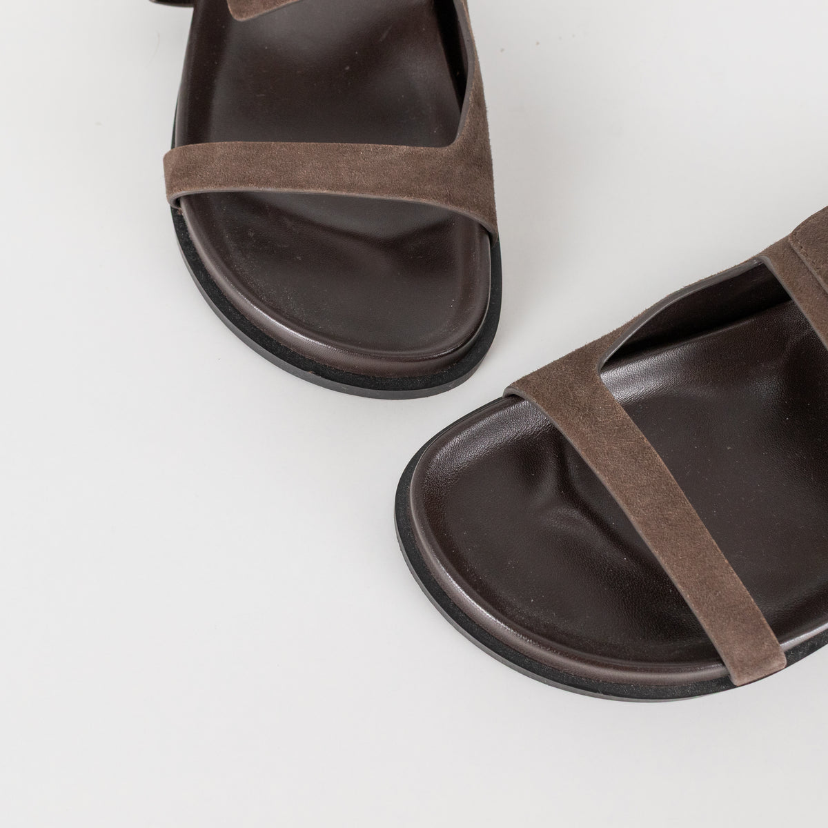 A.Emery Dark Brown Sandals