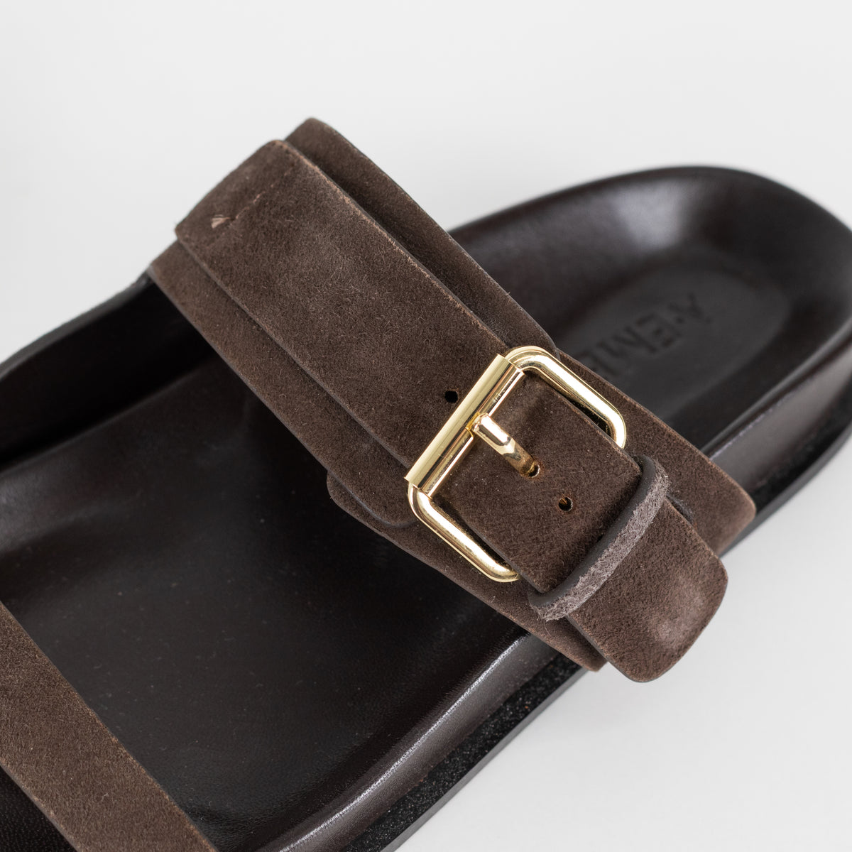 A.Emery Dark Brown Sandals