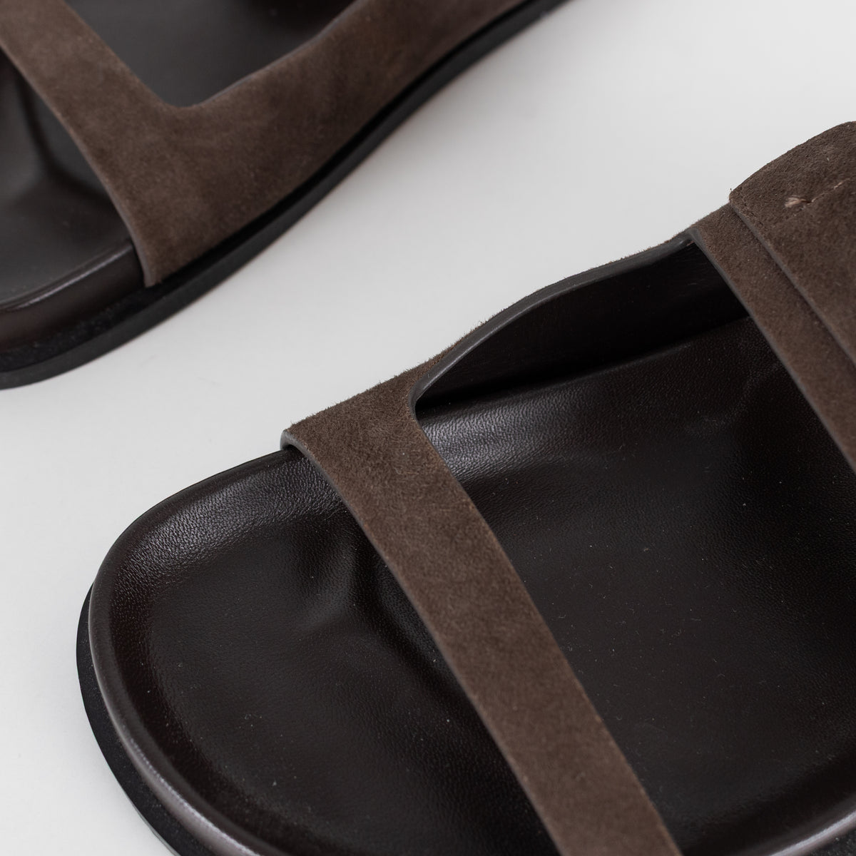 A.Emery Dark Brown Sandals