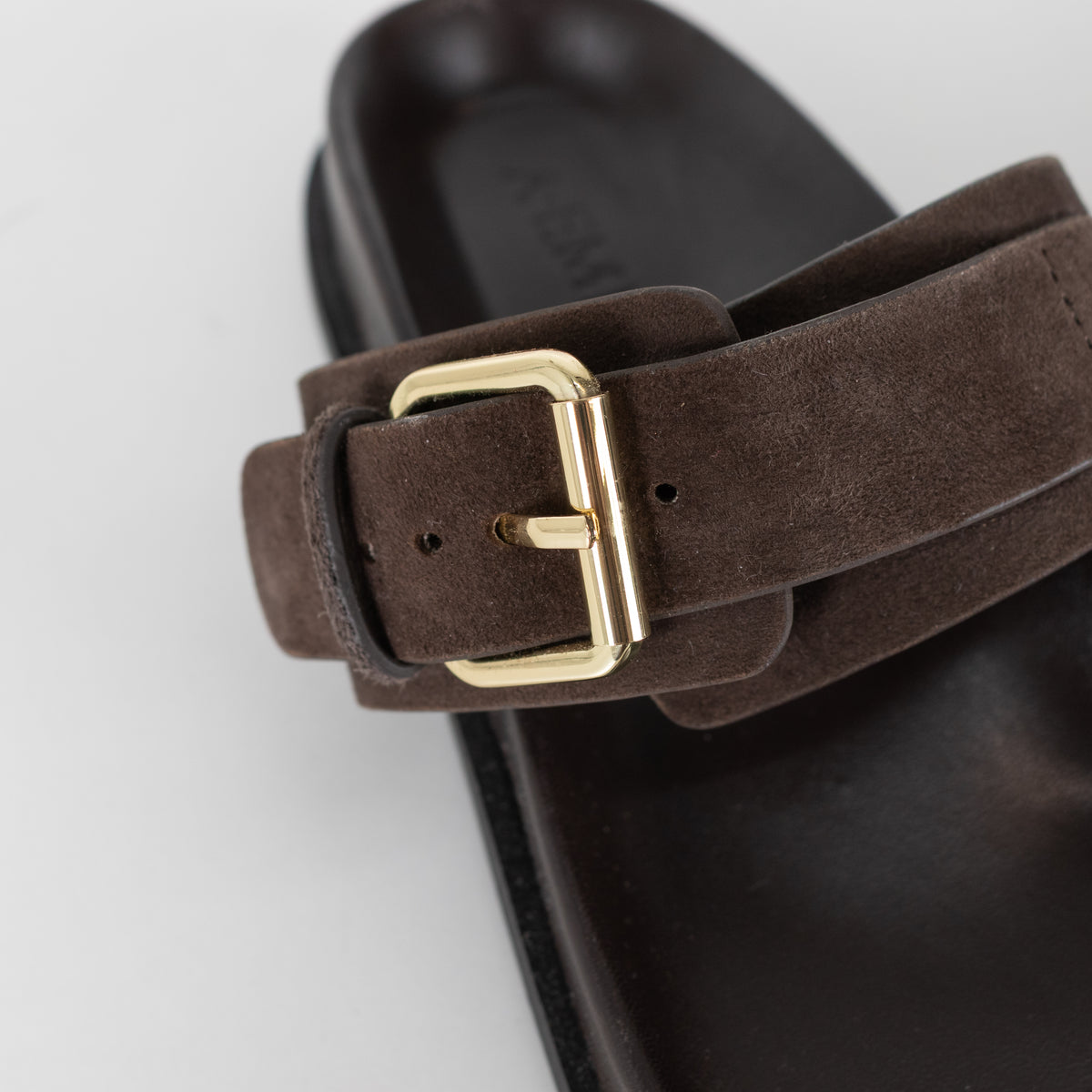 A.Emery Dark Brown Sandals