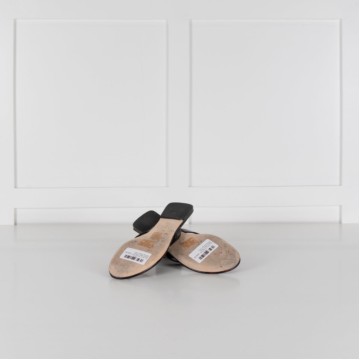 Tory Burch Tortoise Shell Patent Leather Classic Flip Flop