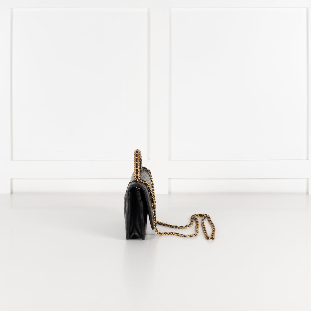 Chanel Matelasse Chain Handle 2-Way Wallet on Chain