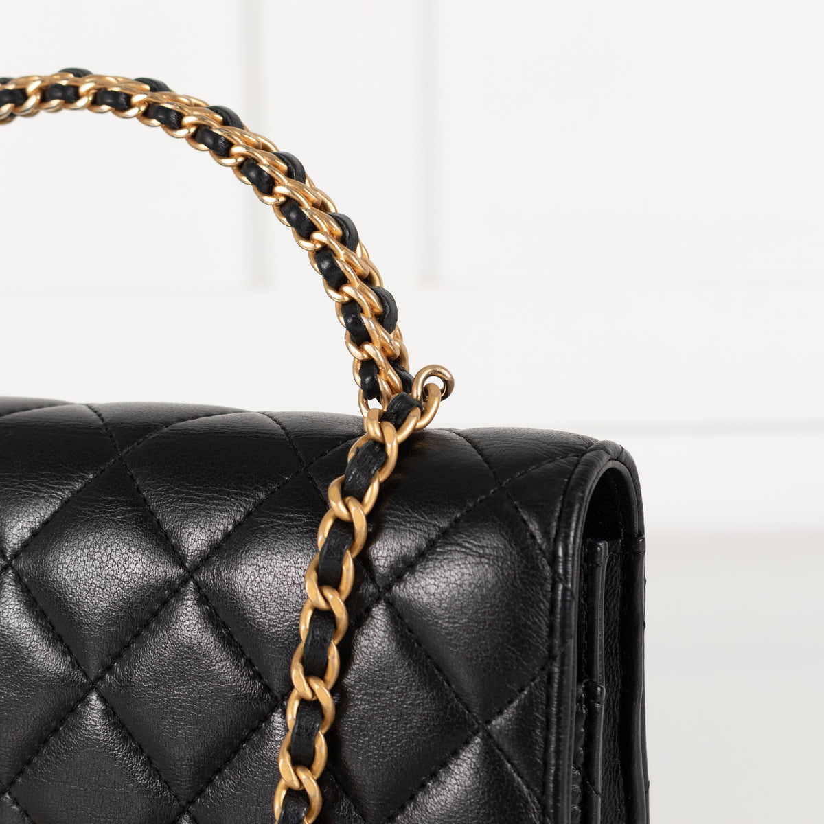 Chanel Matelasse Chain Handle 2-Way Wallet on Chain