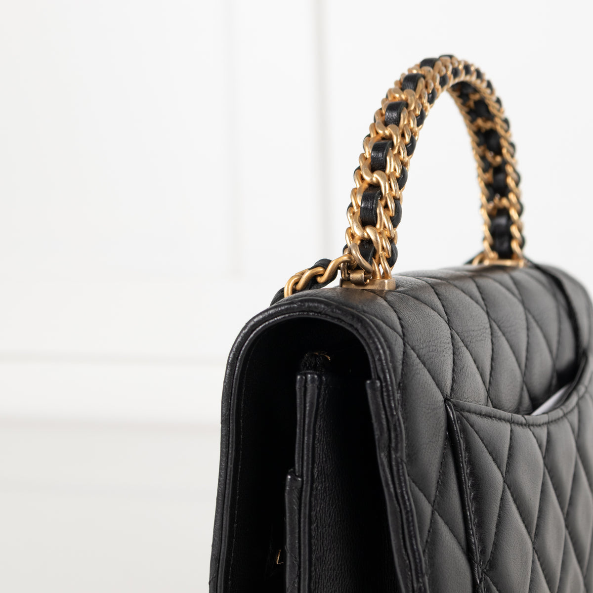 Chanel Matelasse Chain Handle 2-Way Wallet on Chain