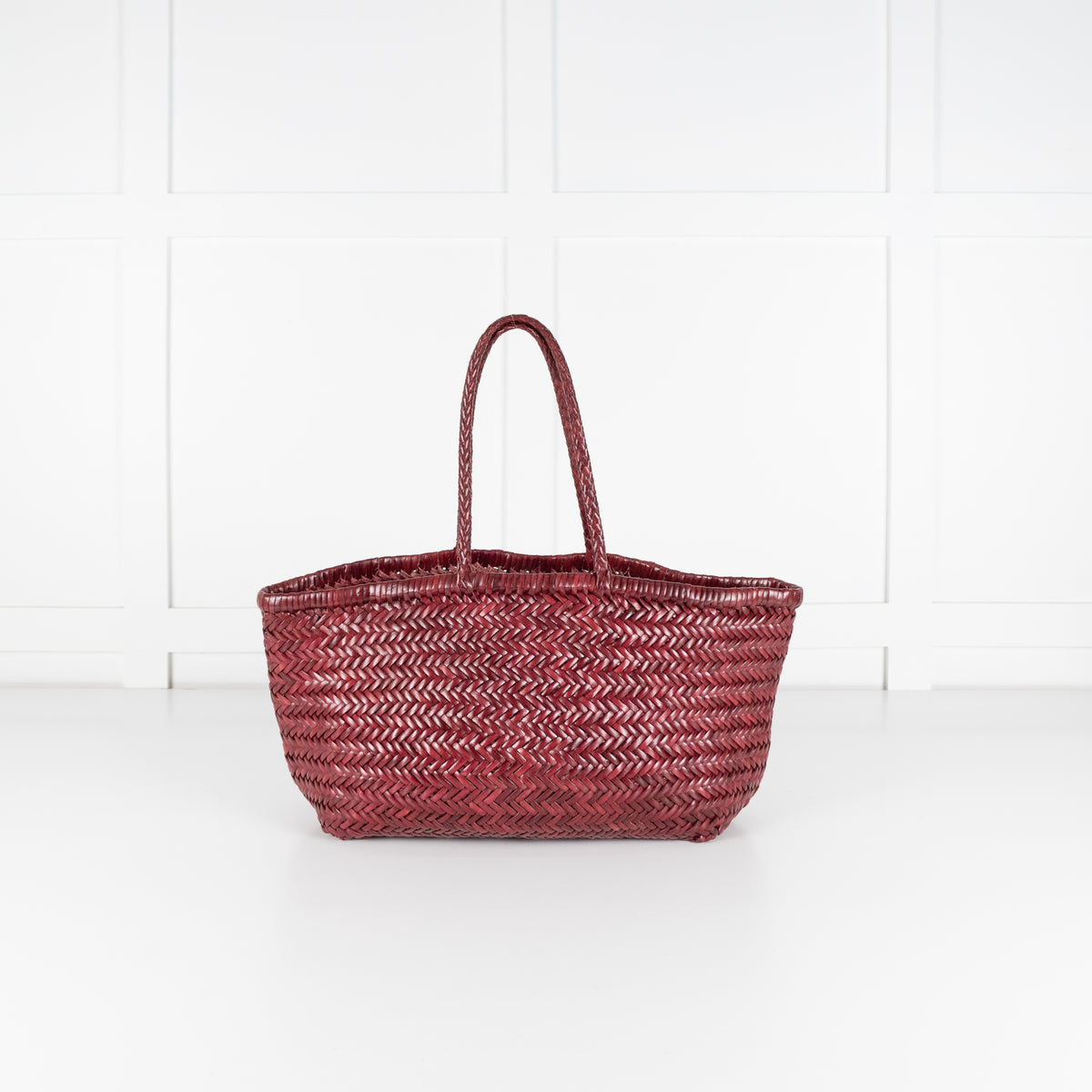 Dragon Diffusion Burgundy Woven Tote Bag