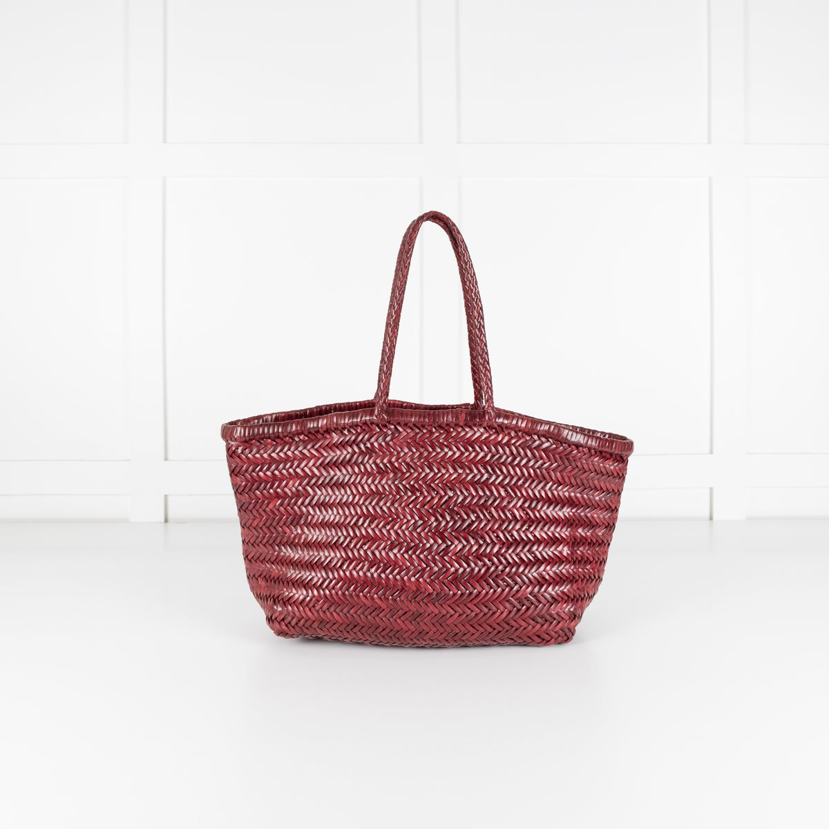 Dragon Diffusion Burgundy Woven Tote Bag
