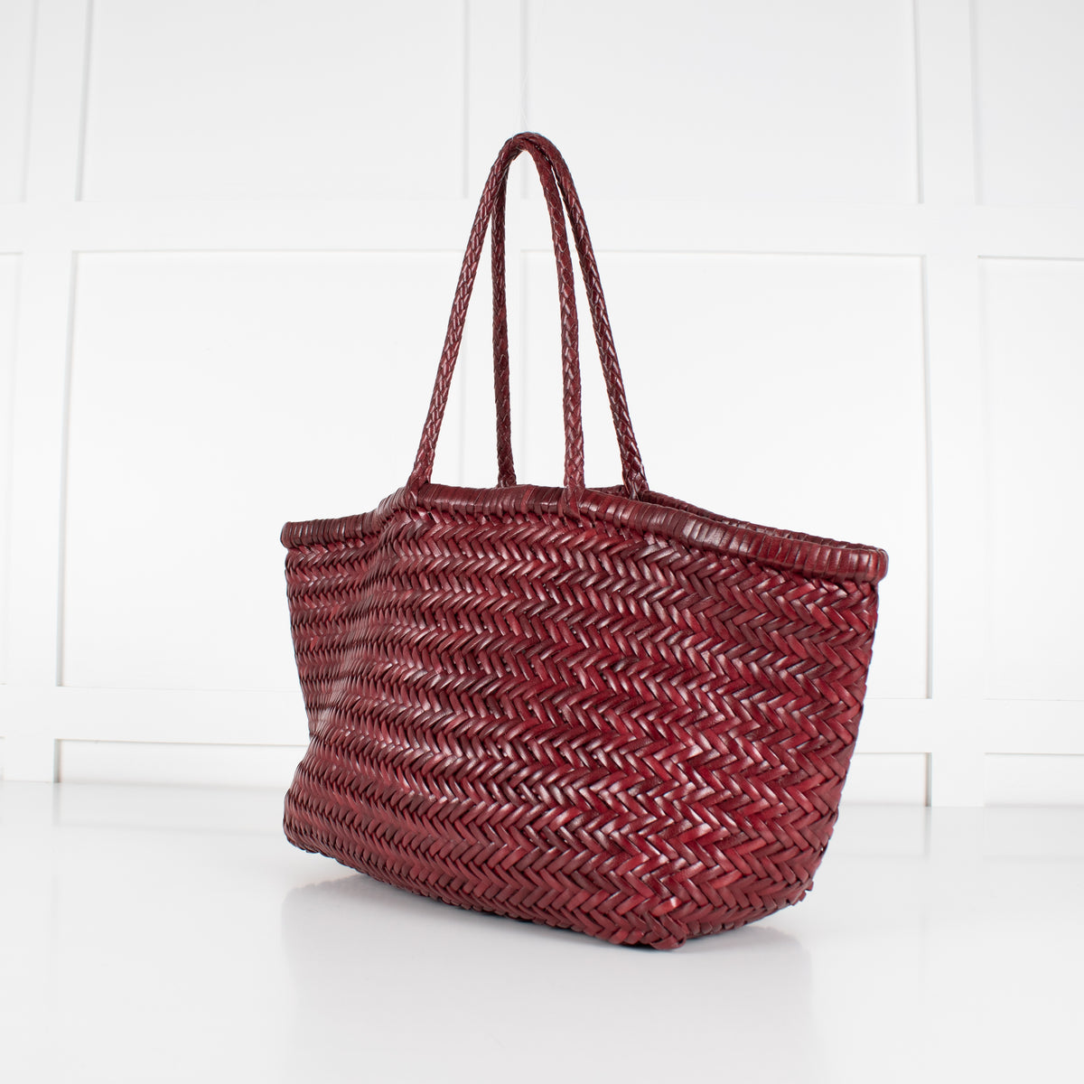 Dragon Diffusion Burgundy Woven Tote Bag