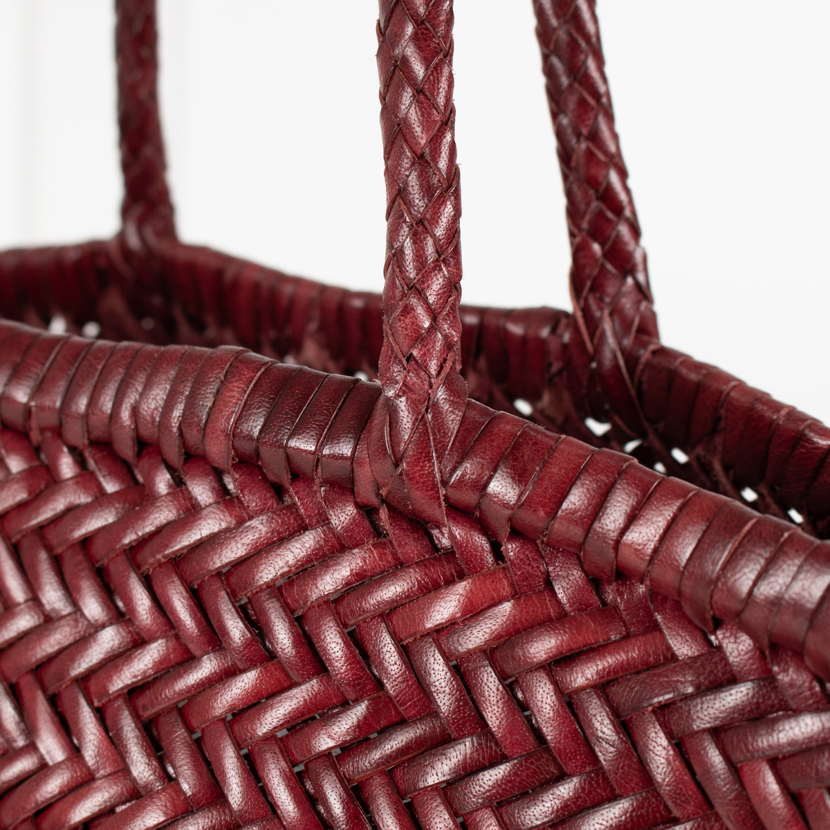 Dragon Diffusion Burgundy Woven Tote Bag