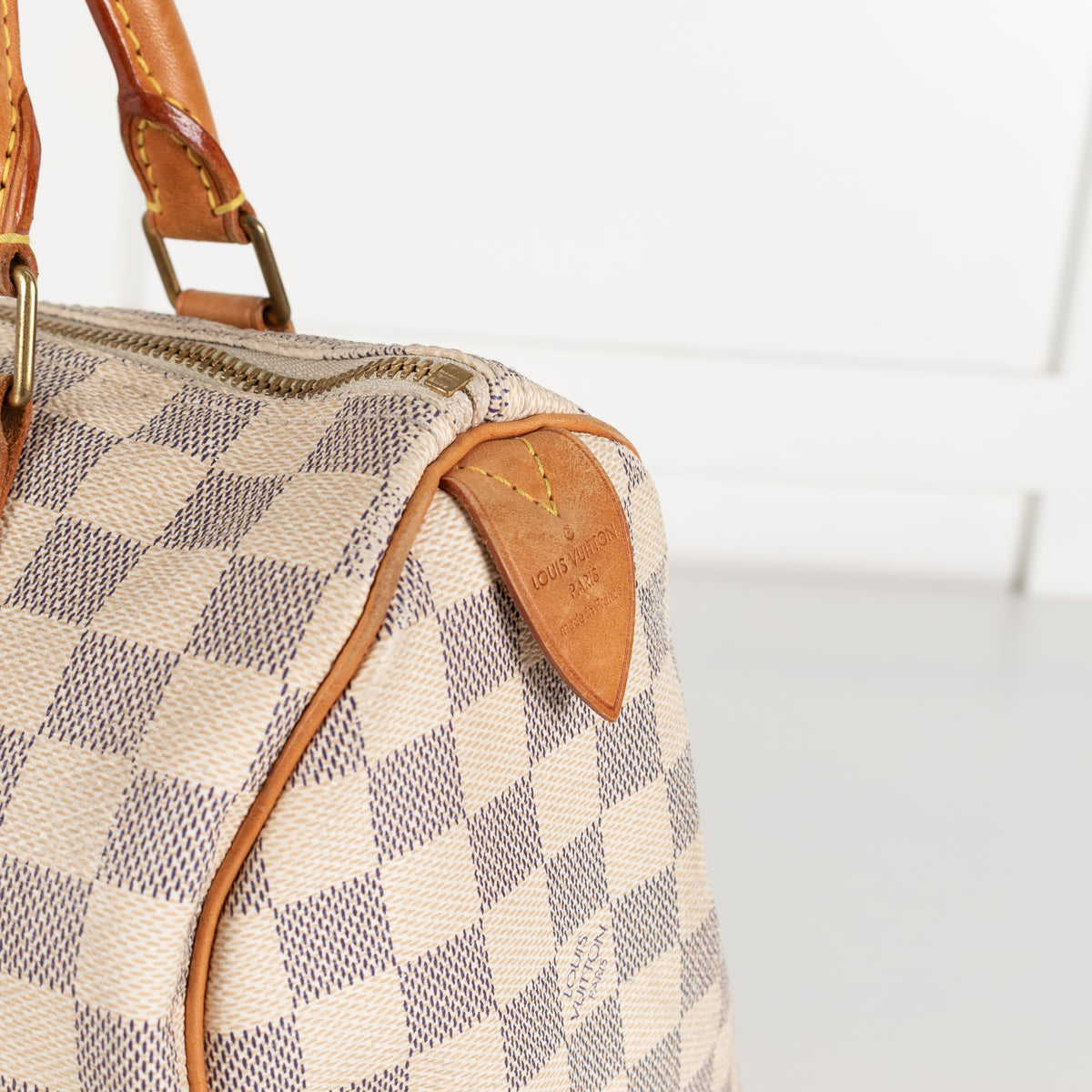 Louis Vuitton Damier Azur Canvas Speedy Bag