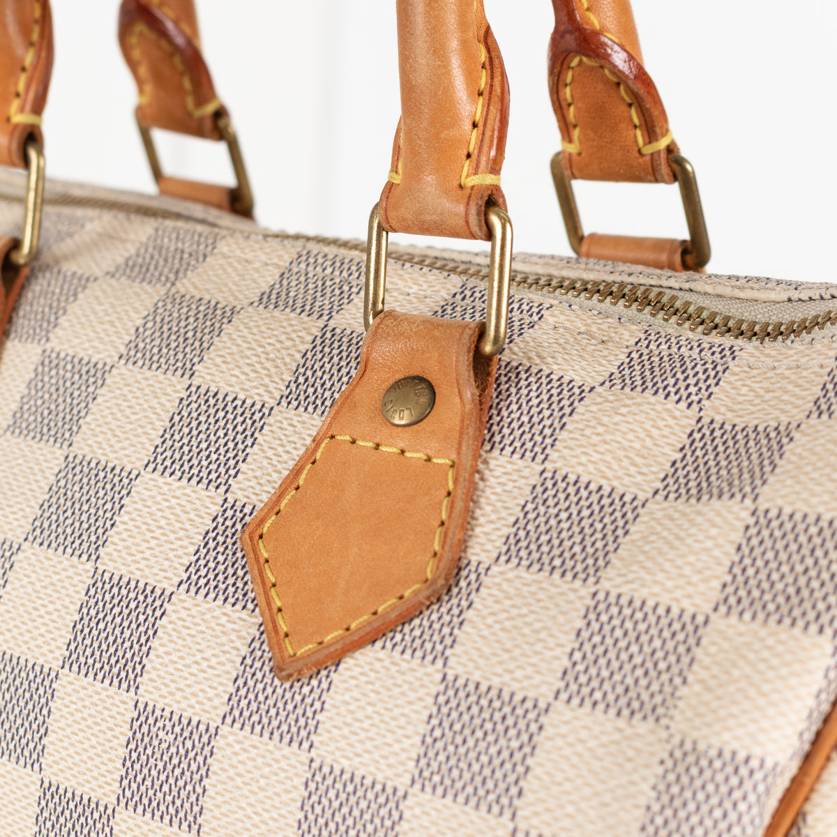 Louis Vuitton Damier Azur Canvas Speedy Bag