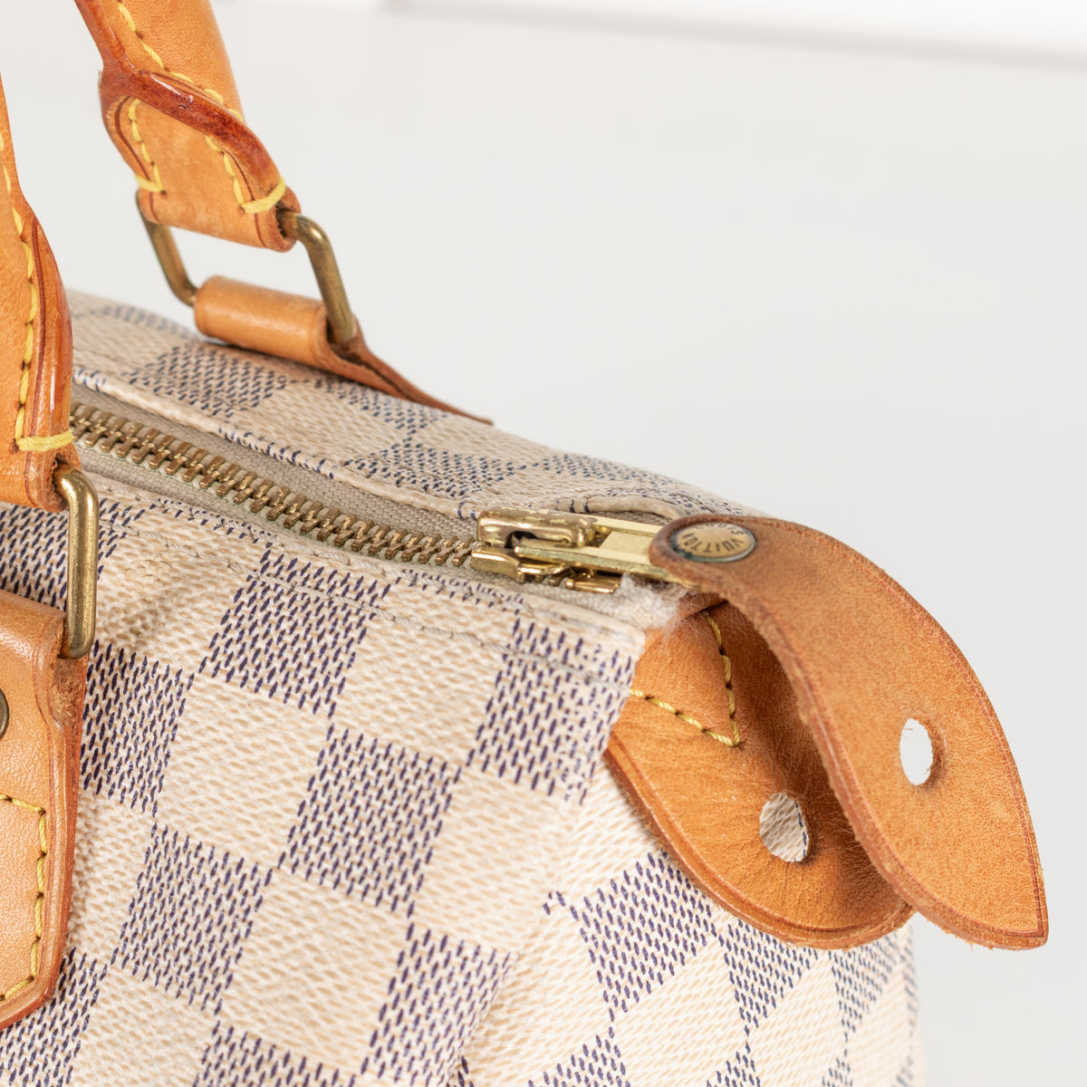 Louis Vuitton Damier Azur Canvas Speedy Bag