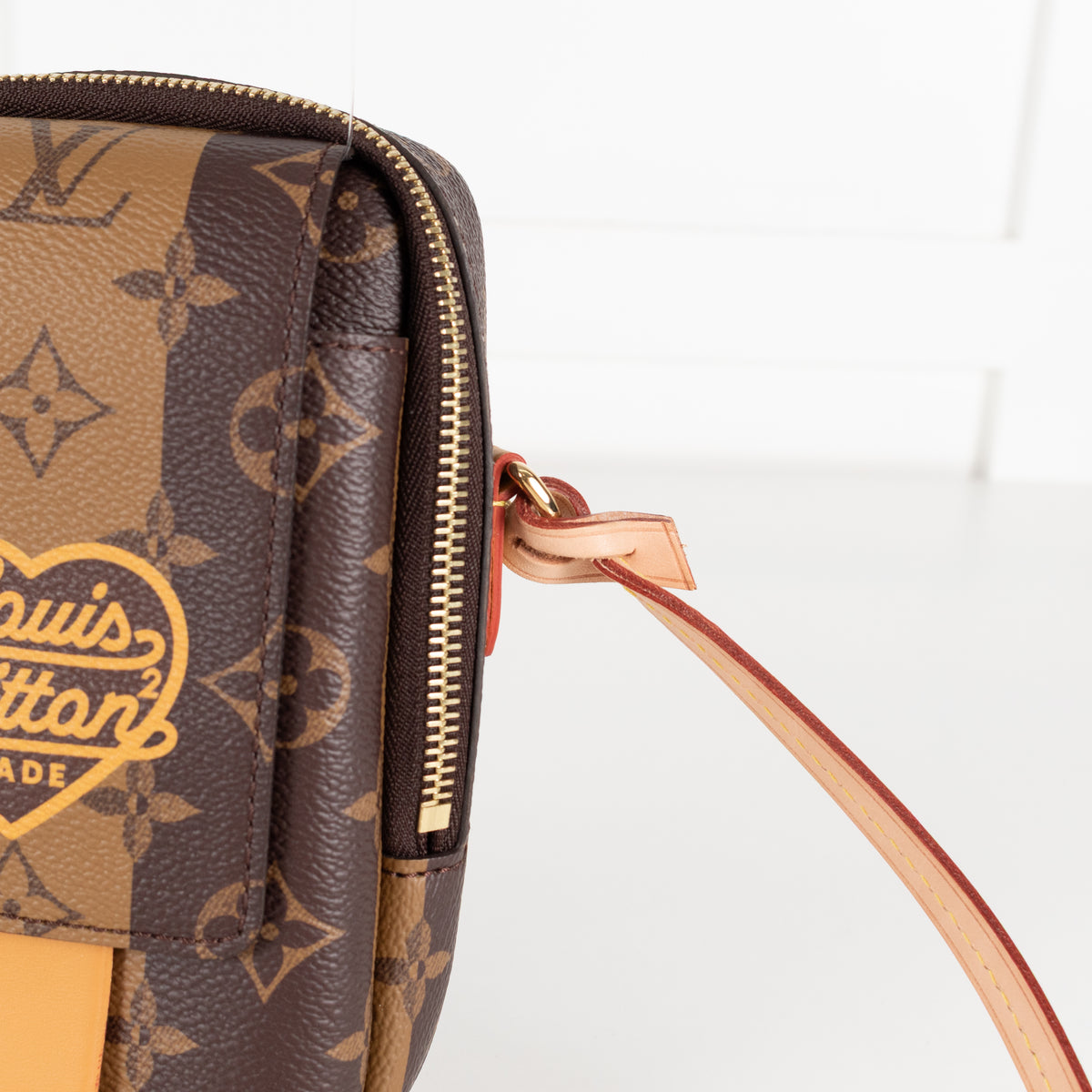 Louis Vuitton Brown Monogram Double Phone Pouch