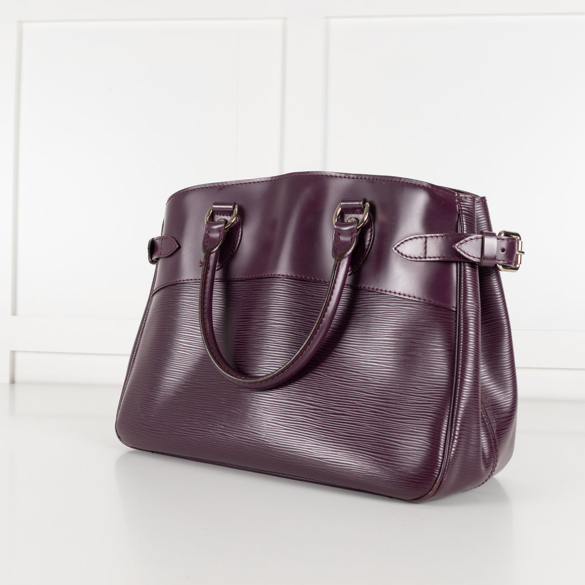 Louis Vuitton Purple Epi Leather Passy PM Tote