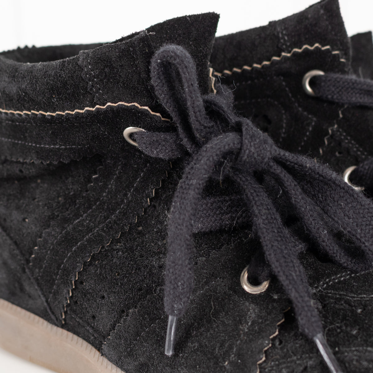 Isabel Marant Bobby Black Suede Trainer Boot
