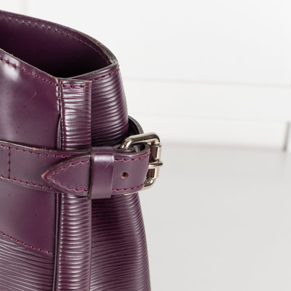 Louis Vuitton Purple Epi Leather Passy PM Tote