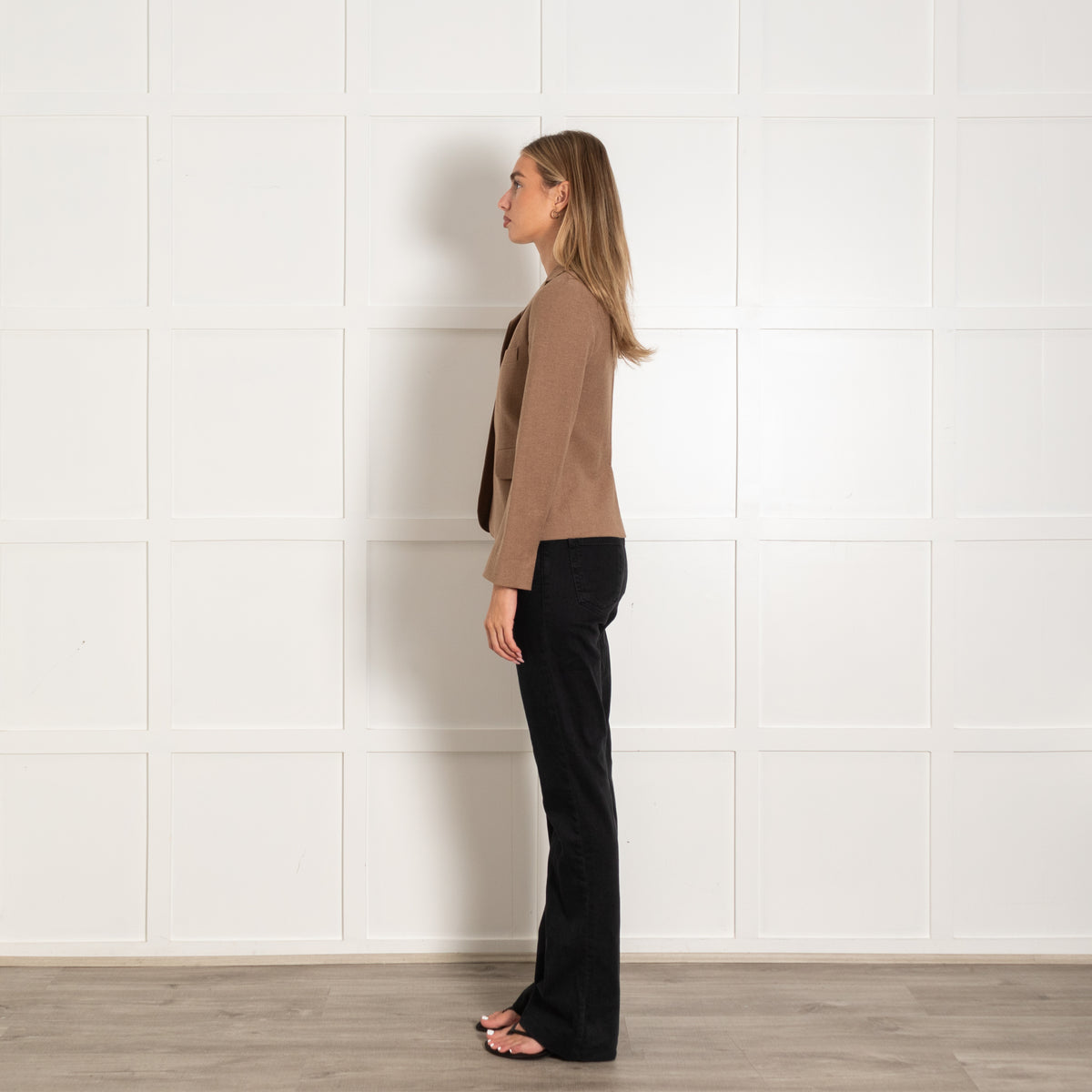 Jil Sander Brown Cashmere Blend Short Jacket