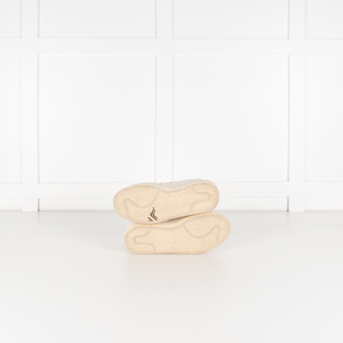 Adidas Y-3 Cream Hicho Suede Platform Trainers