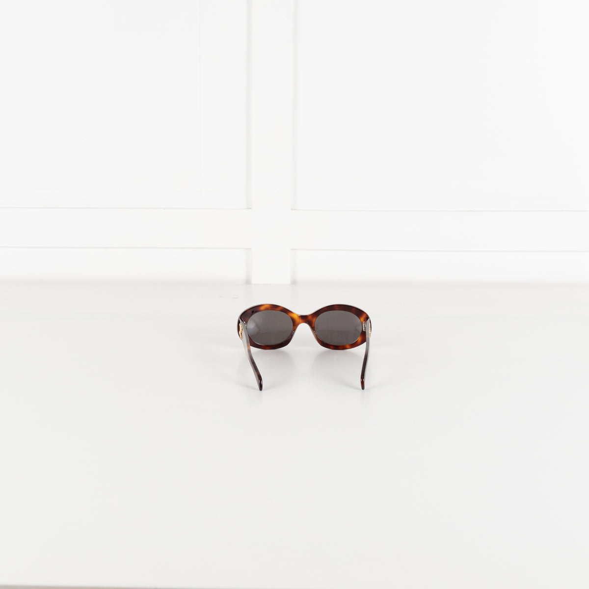 Celine Triomphe Tortoiseshell Acetate Sunglasses