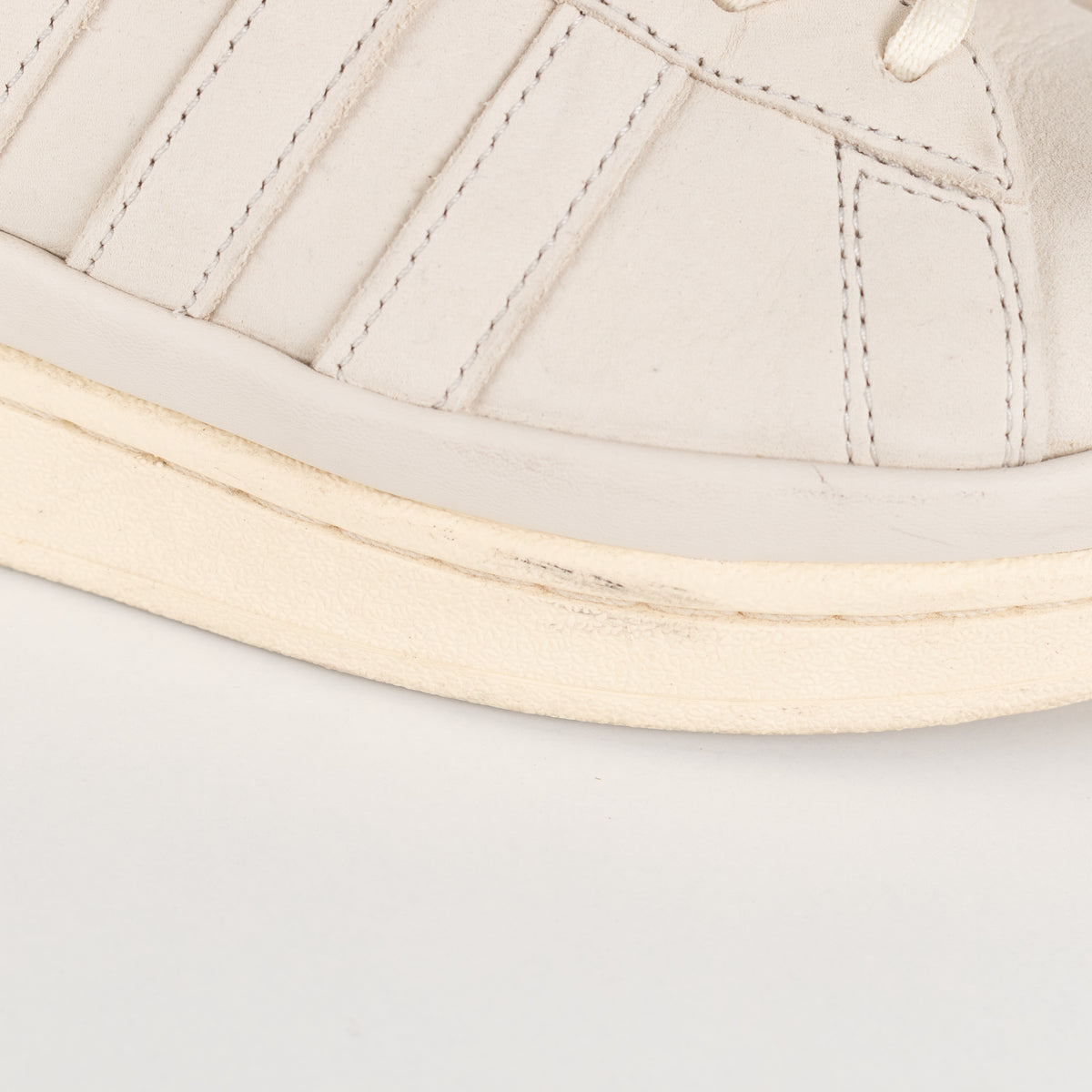 Adidas Y-3 Cream Hicho Suede Platform Trainers