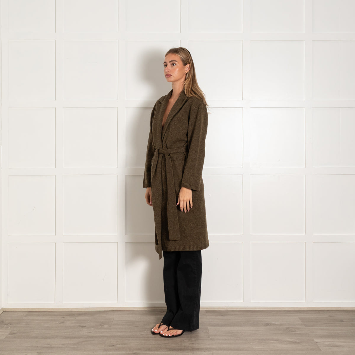 Joseph Green Pure Wool Wrapped Cardigan