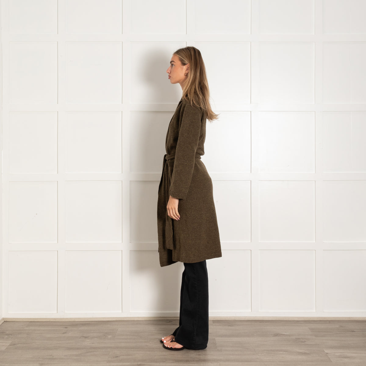 Joseph Green Pure Wool Wrapped Cardigan