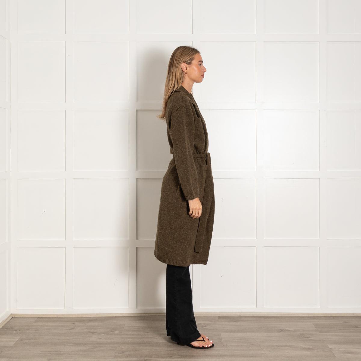 Joseph Green Pure Wool Wrapped Cardigan