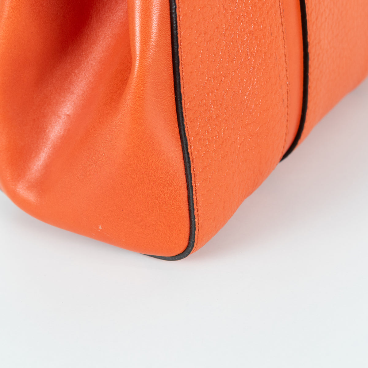 Marc Jacobs Orange Leather Thompson Satchel