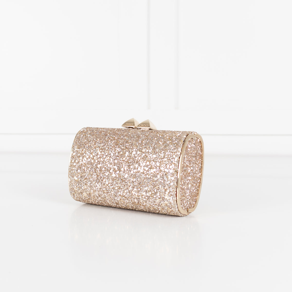 Jimmy Choo Glitter Box Clutch