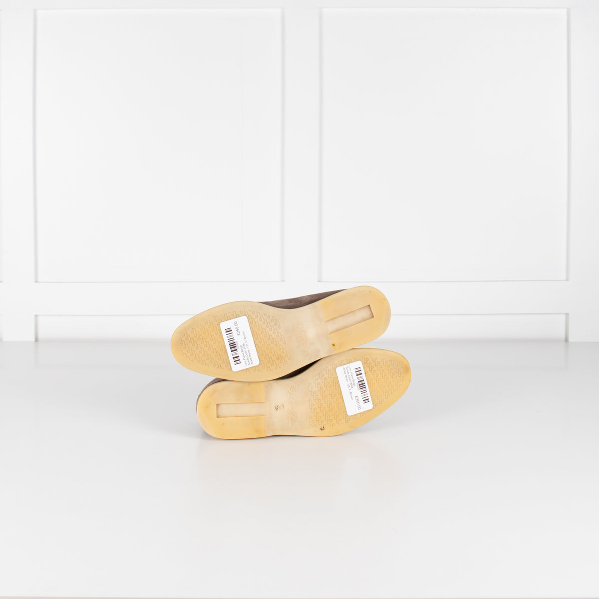 Loro Piana Beige Suede Open Walk Ankle Boots