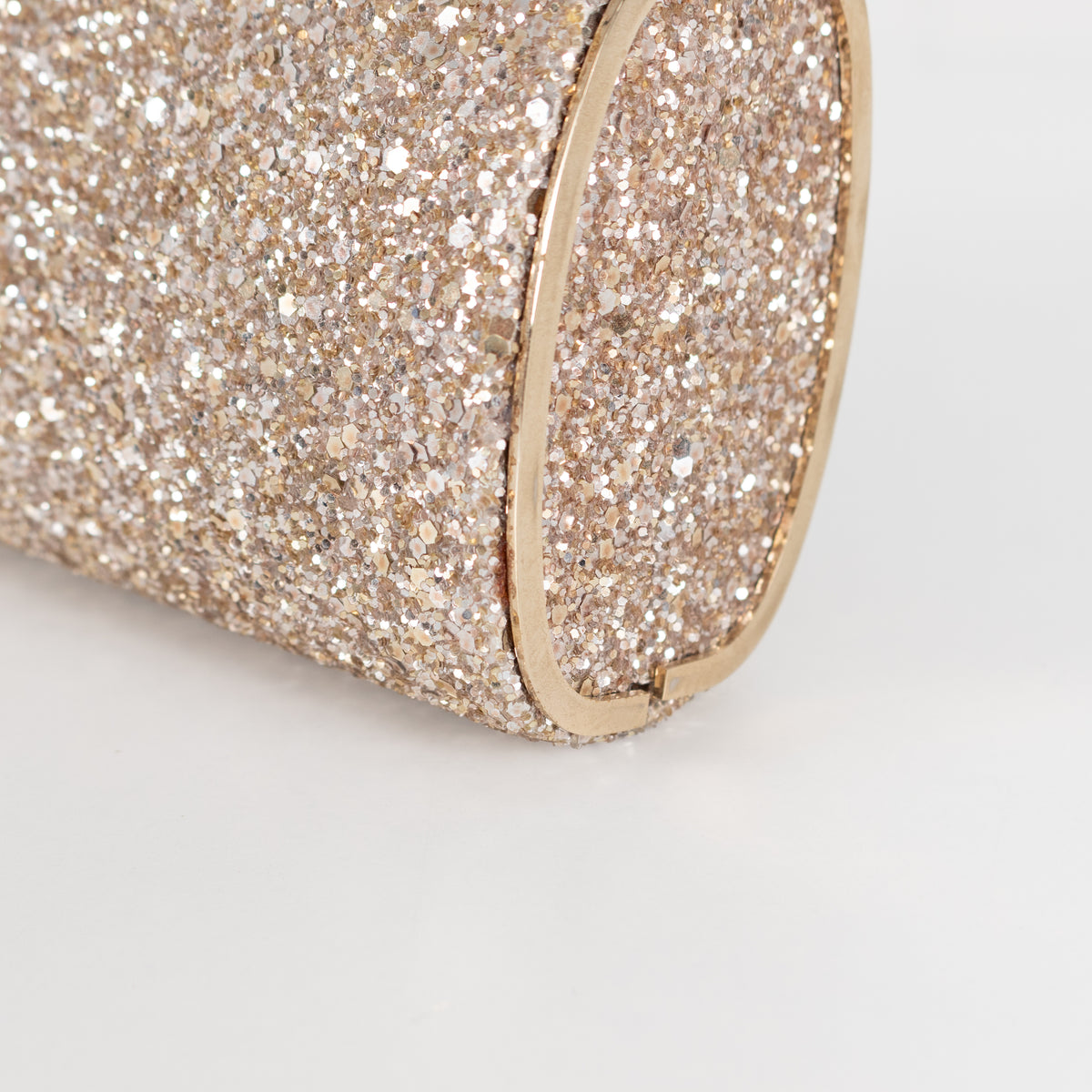 Jimmy Choo Glitter Box Clutch