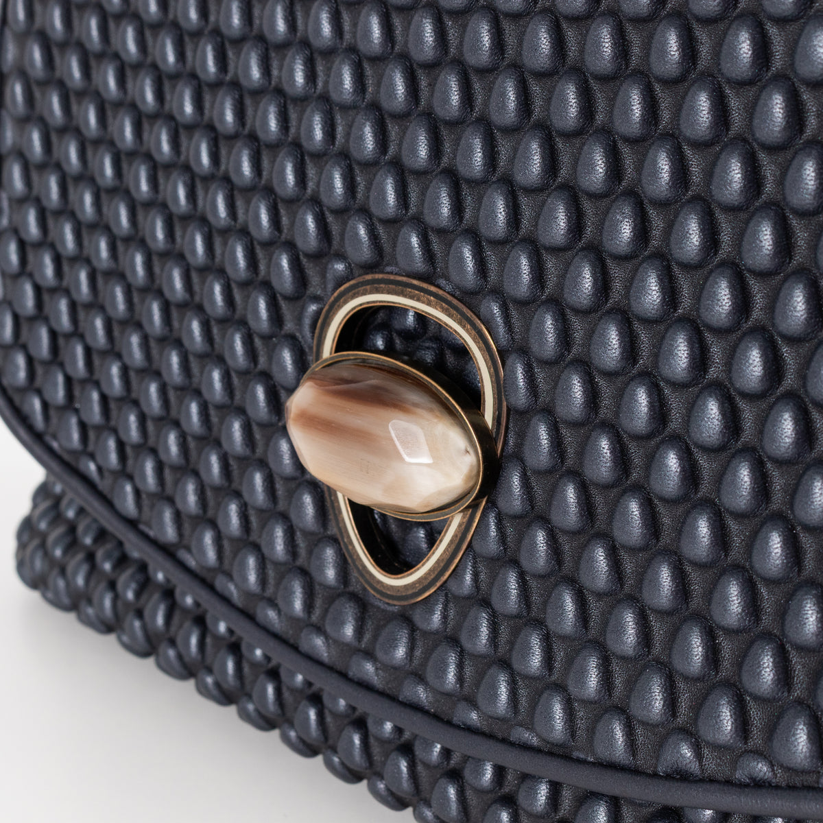 Tissa Fontenada Navy Celebrity Shoulder Bag