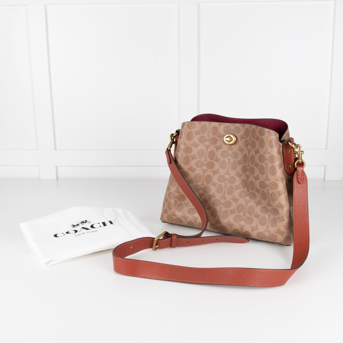 Coach Logo Willow Bucket Bag