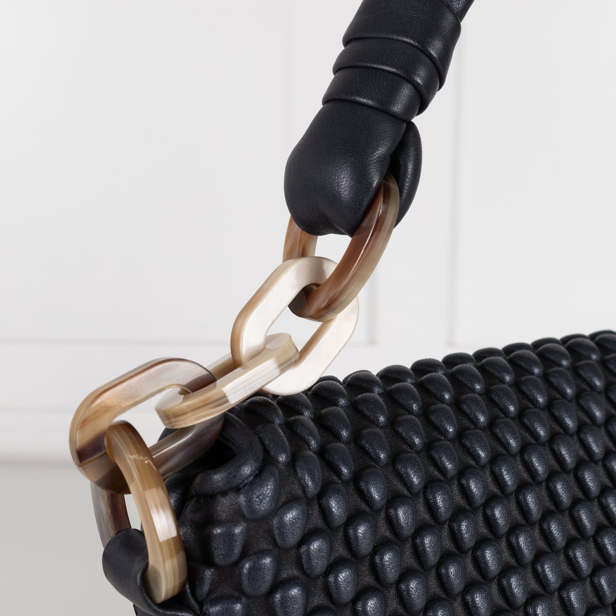 Tissa Fontenada Navy Celebrity Shoulder Bag
